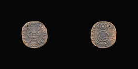 P0314__0 Farthing, Rose, Double-arched crown of Charles I