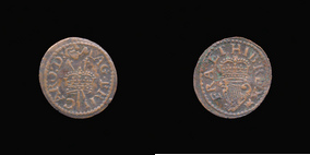 P0277__0 Farthing, Richmond Oval of Charles I