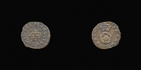 P0320__0 Farthing, Rose, Transitional of Charles I